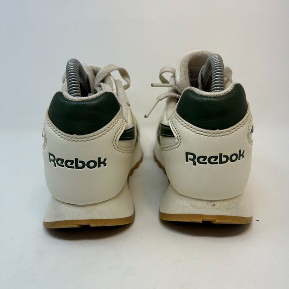 Reebok Harman Women’s Classic Style White- Chalk-Green Cushioned Sneakers 8 - Picture 2 of 10